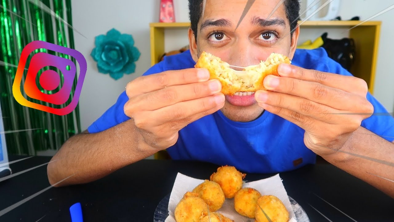 Tentei fazer o BOLINHO DE ARROZ com CALABRESA do Instagram #DarioVSInstagram