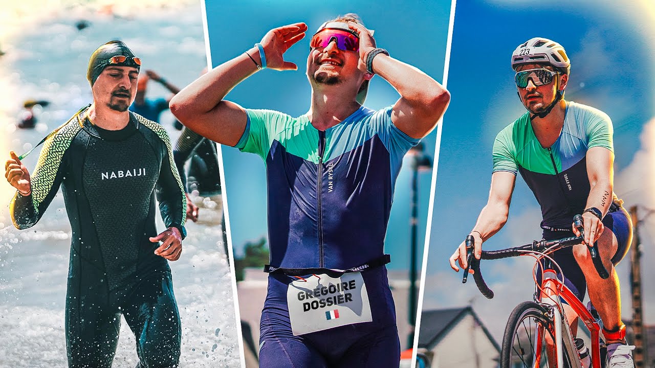 J'ai COURU mon premier TRIATHLON ! (ça fait trop peur)