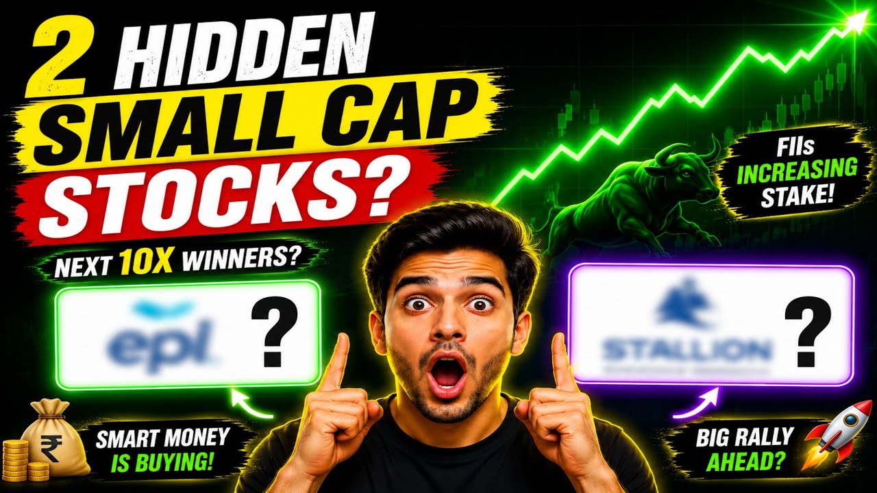 2 Hidden Small Cap Stocks FIIs Are Buying Aggressively | Next Multibagger Stocks 2026?  |
