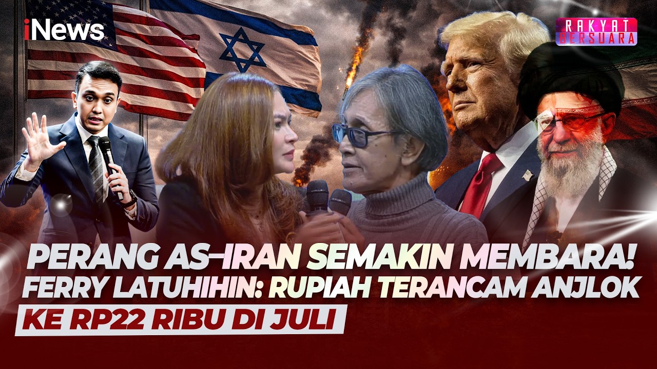 Ferry Latuhihin: Rupiah Terancam Anjlok ke Rp22 Ribu Imbas Perang AS–Iran