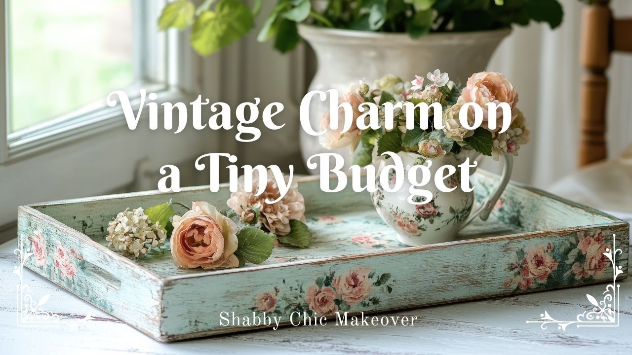 Vintage Charm on a Tiny Budget: Shabby Chic Makeover