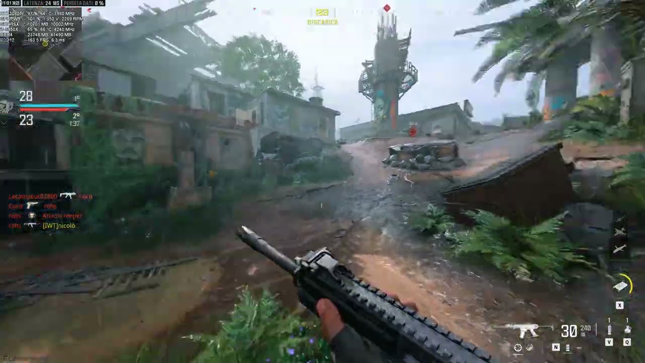 Call of Duty Modern Warfare III 2023 - i7-6950X @ 4.2 - RTX 3080 TI OC - 1440p Max Settings DLSS Off