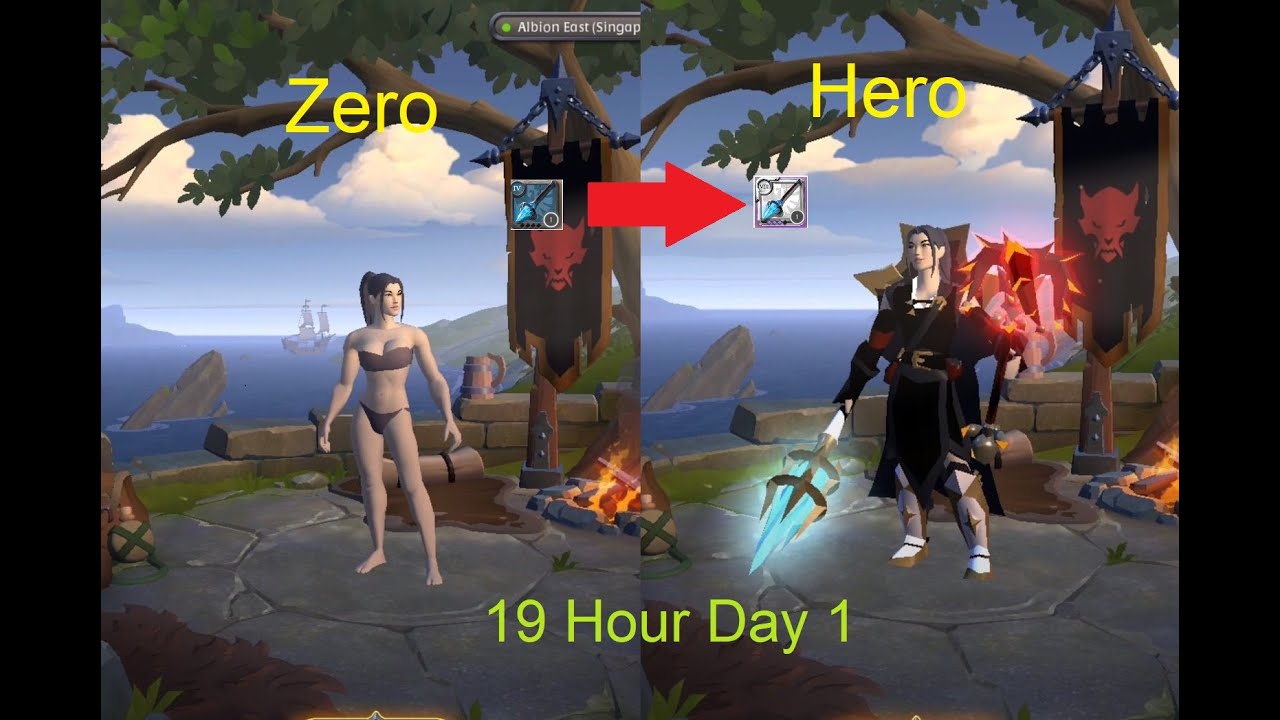 Zero To Hero / Frost Staff / Day 1 / Albion Online
