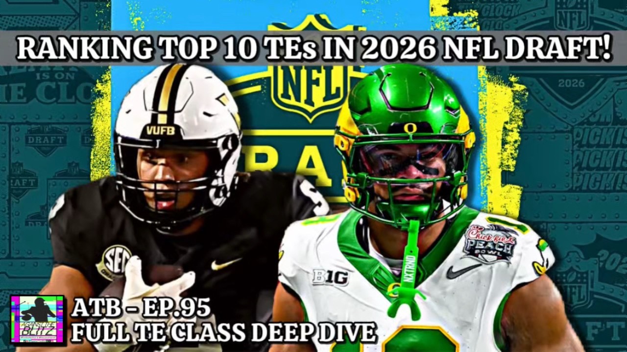 Top 10 Tight Ends in 2026 NFL Draft! TE Rankings & Scouting Reports!