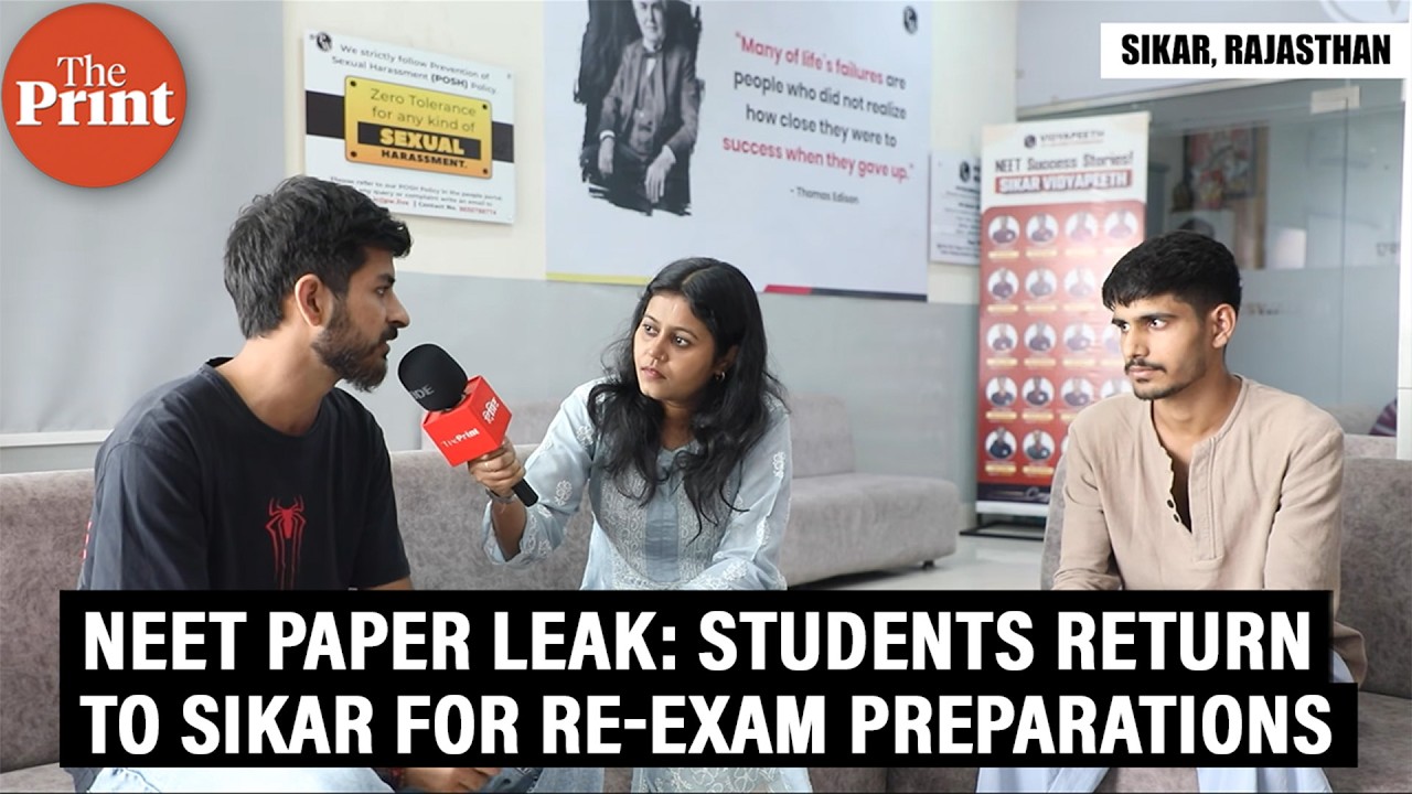 NEET paper leak: Students return to coaching hub Sikar,start preparations for re-examination