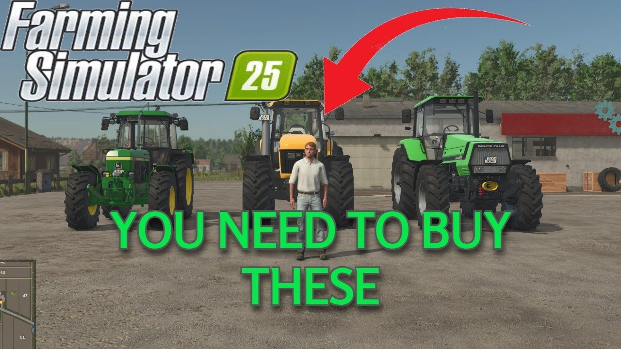 Best equipment and tractors in fs25!