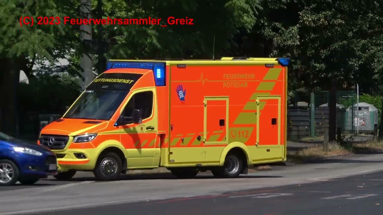Rettungsdienst BF Potsdam + Rettungsdienst Potsdam-Mittelmark
