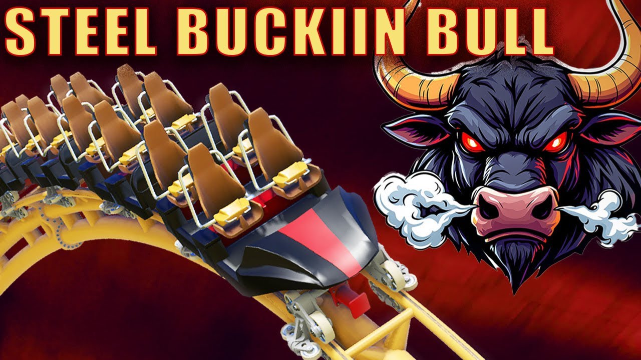 Steel Buckiin Bull :: Intamin Hyper: No Limits 2