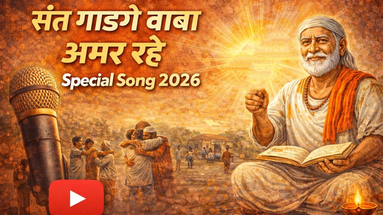 संत गाडगे बाबा अमर रहें | Special Song 2026 | Motivation Song #SamanAnoop