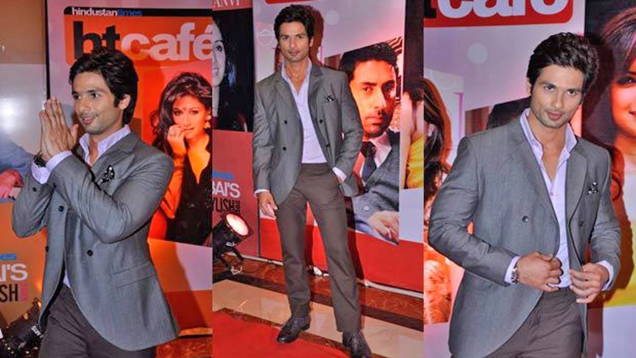 SMART Shahid Kapoor Wins HT Mumbai's Most Stylish 2013 Awards !