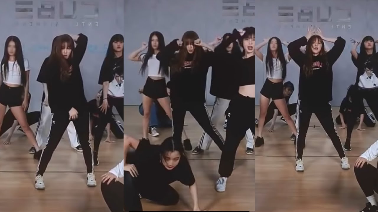 [YUQI FANCAM](여자)아이들((G)I-DLE) - 'LION' (Choreography Practice Video) mirror