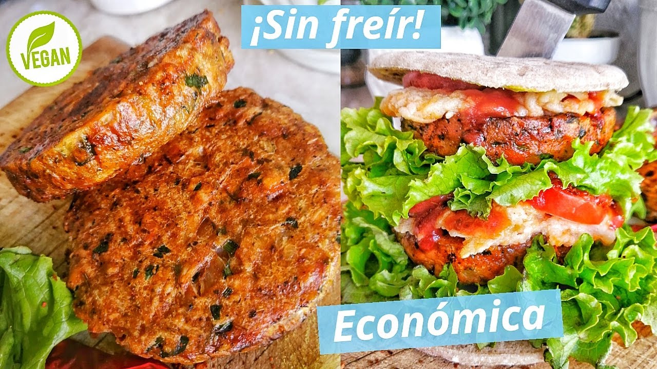 HAMBURGUESAS DE SOYA 🍔😍 [+ SALSA ESPECIAL‼️ 🍶✨]