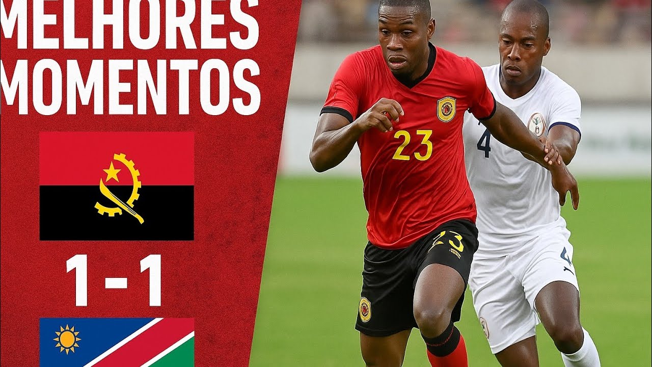 Melhores Momentos | Angola 1-1 Namíbia | 05/06/2025 | COSAFA 2025