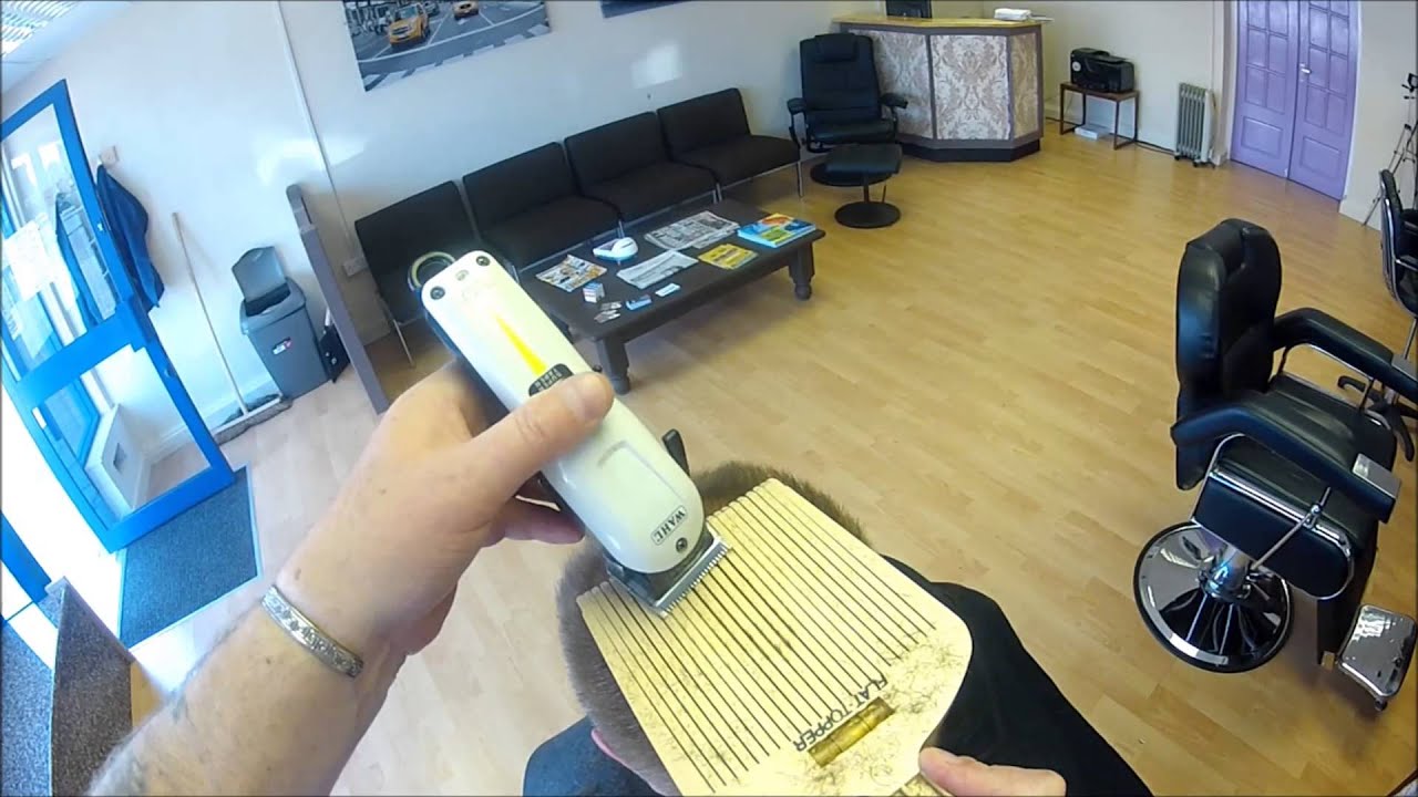 how to do a flat top with flat top comb / through barbers eyes