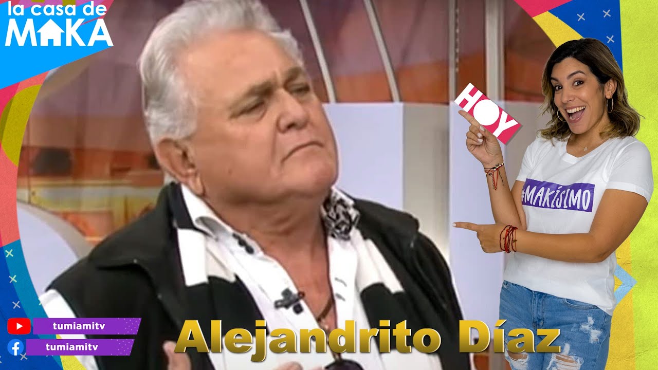 El actor Alejandrito Díaz en #lacasademaka conéctate para que te diviertas. Anécdotas y sorpresas.