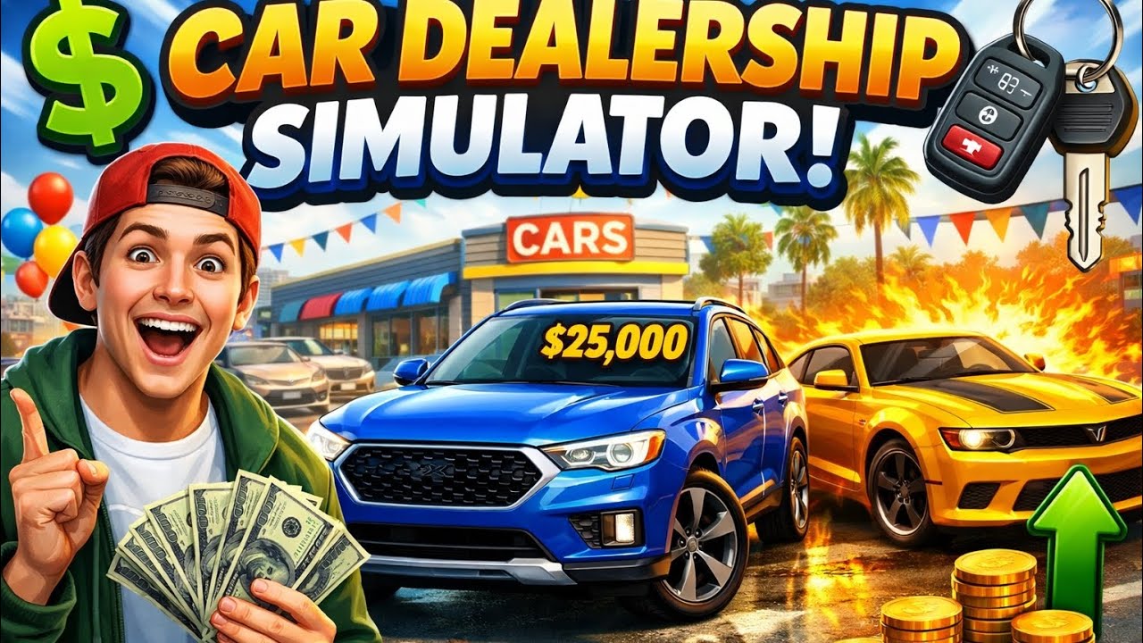 I open a new car dealership 🎮🚗