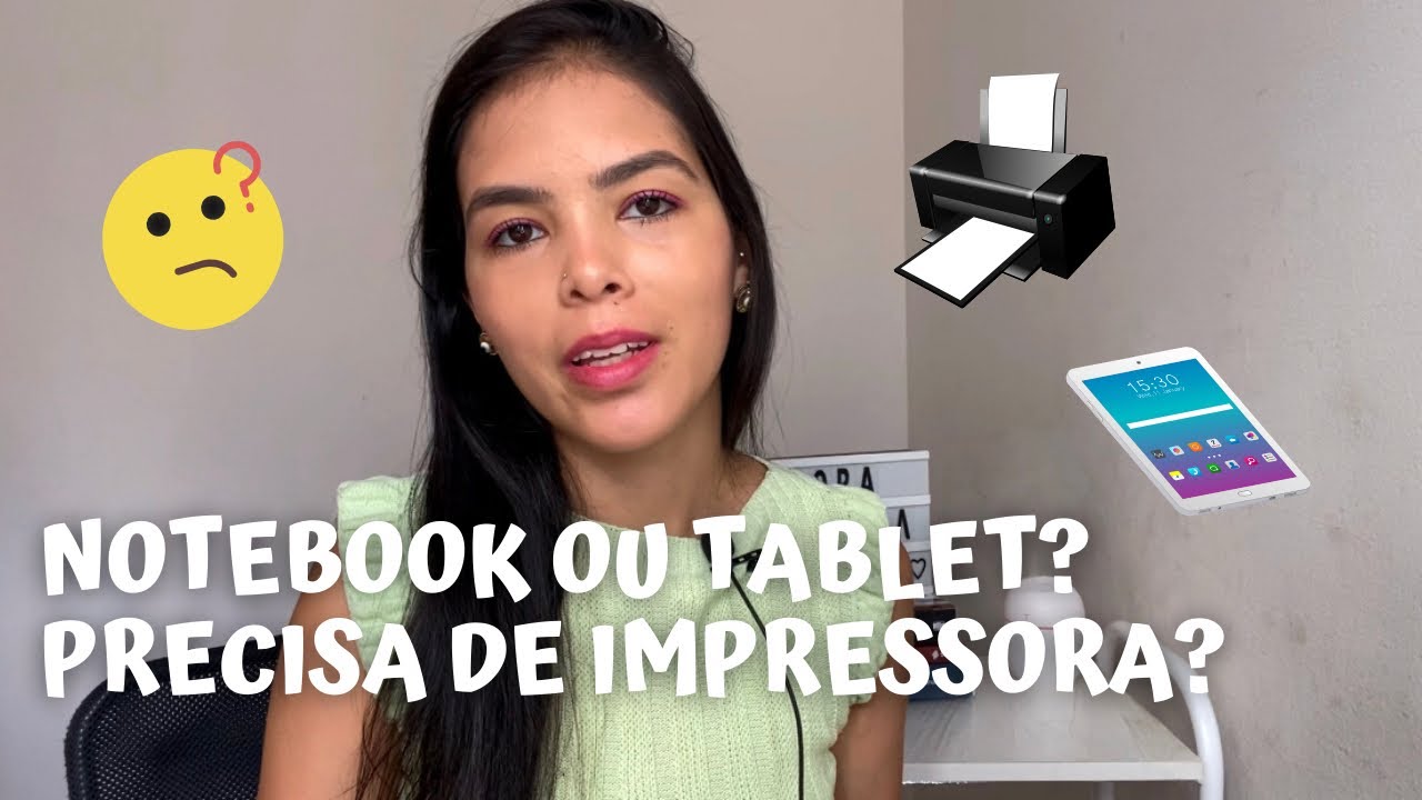 &Eacute; necess&aacute;rio ter notebook, tablet e impressora na faculdade? 🤔💻🖨️