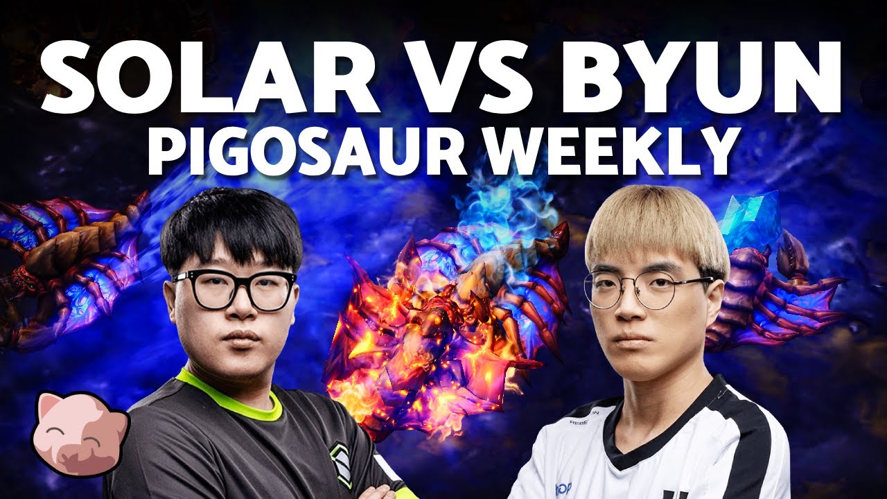 SOLAR vs BYUN: P&oacute;łfinały | PiGozaur 39 (Bo5 ZvT) &ndash; StarCraft 2
