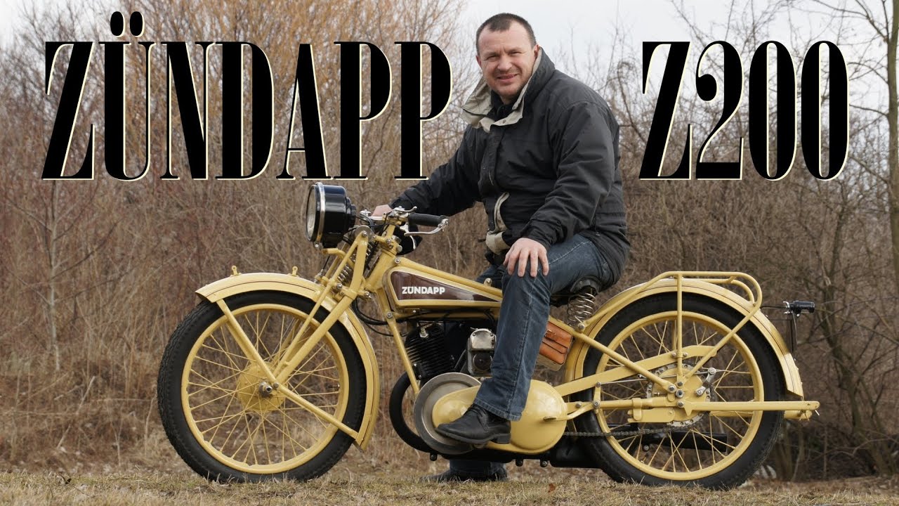 OldtimerbazaR, Z&uuml;ndapp Z 200, opowiada Piotr Kawałek