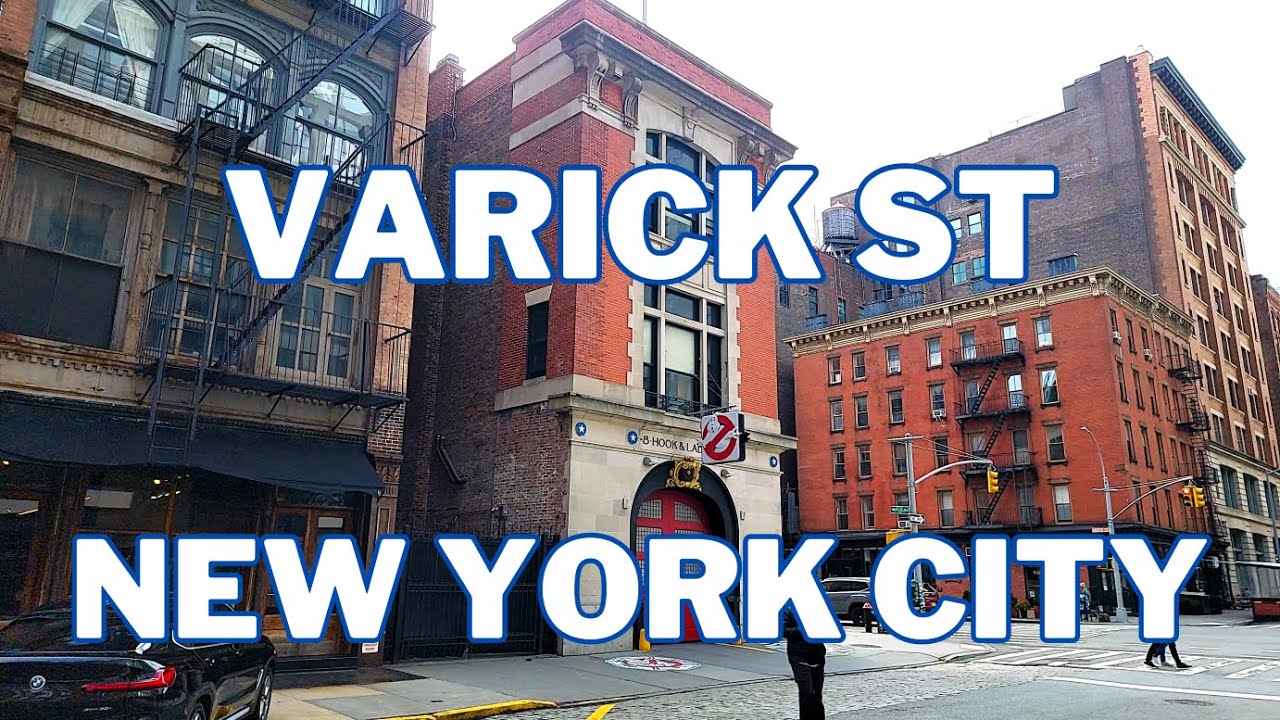 New York City 4K Walk - Varick St