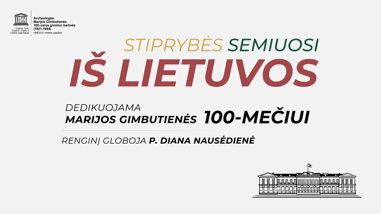 Virtuali konferencija „Stiprybės semiuosi iš Lietuvos