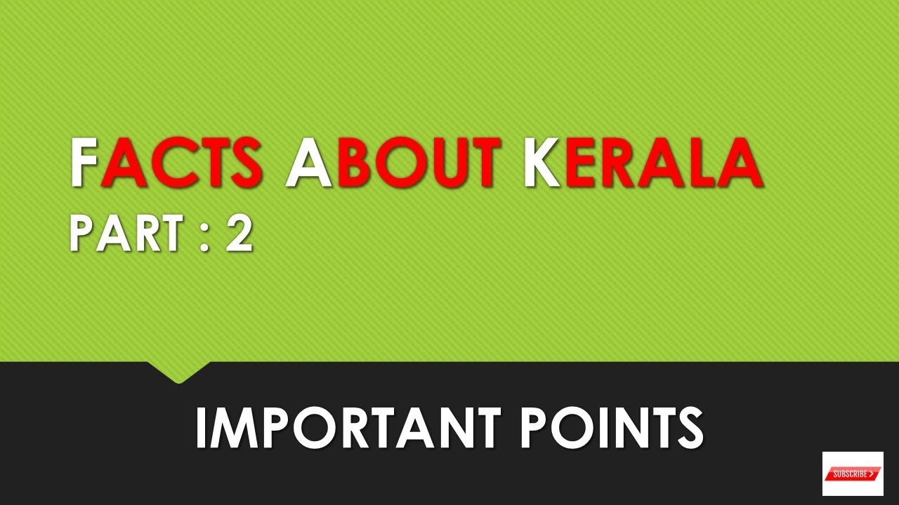 FACTS ABOUT KERALA PART 2 | DEGREE LEVEL EXAM COACHING | RAILWAY ONLINE COACHING | Google Online |