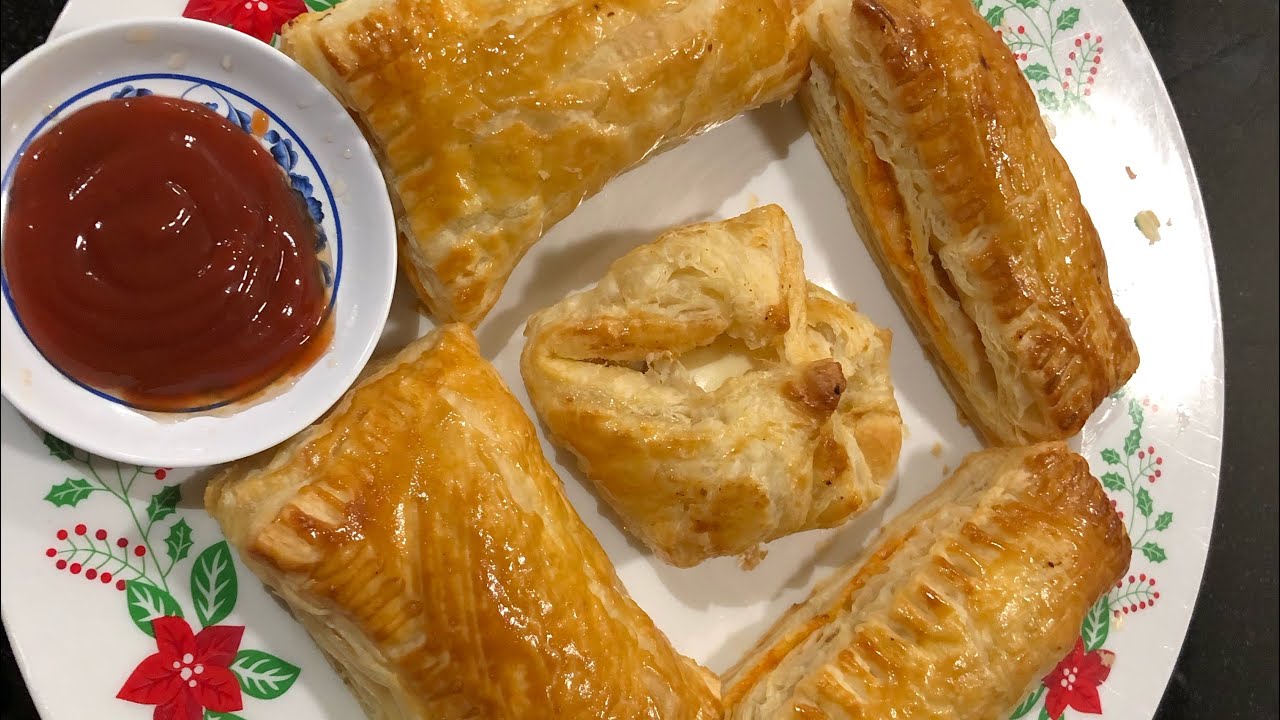 Chicken puff | vegetable puff | Egg puff| Chicken puffs recipe|Hyderabadi cuisine by M