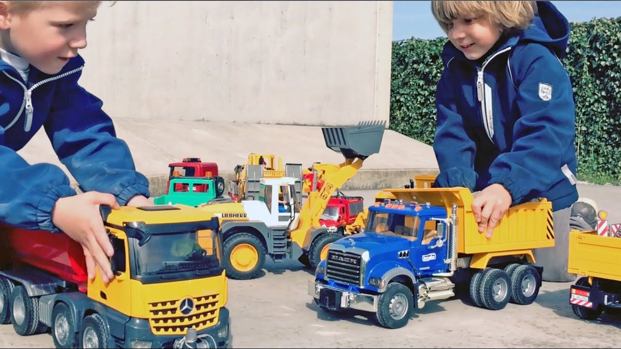 Bruder Trucks: Unleashing Adventure with Jack Jack in the Ultimate Outdoor Playground! 🚀🌟