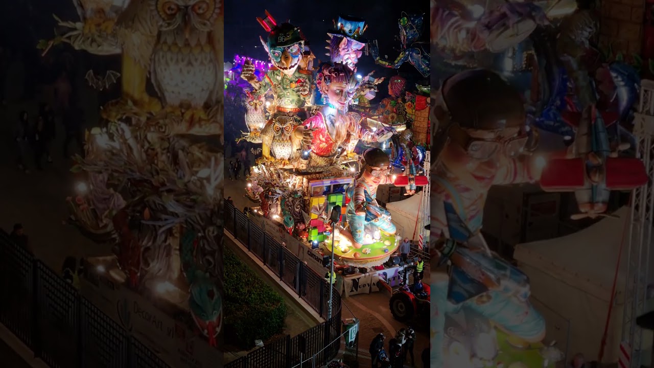Carro Allegorico &ldquo;Sogna ragazzo sogna&rdquo; - Carnevale di Sciacca 2025 #CarnevaleDiSciacca