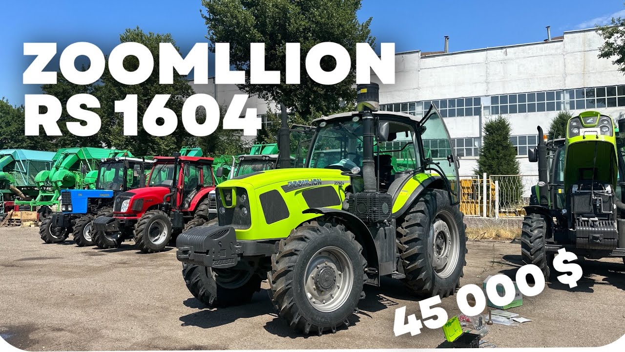 ZOOMLION 160 OT KUCHLI TRAKTORI OBZORI TOSHKENTDA