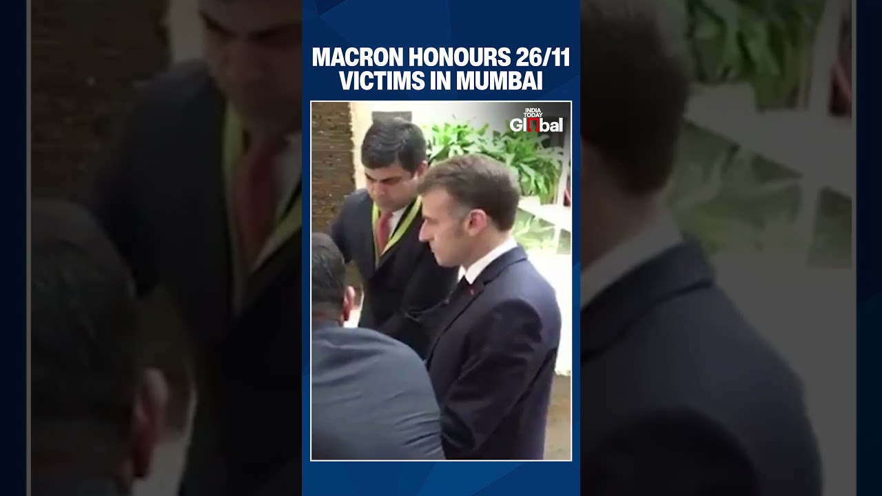 Macron Pays Tribute to 26/11 Victims in Mumbai, Boosts India&ndash;France Strategic Ties