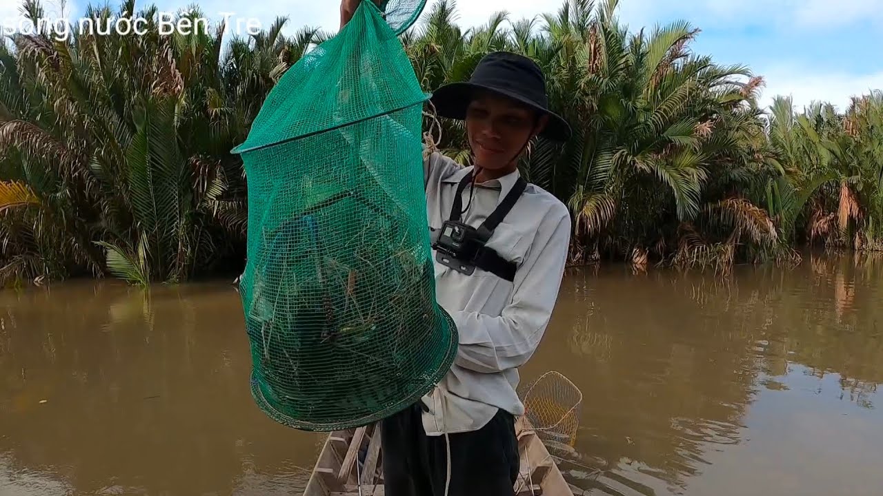 Đi Câu Cùng Em Phước Ngày Cuối Năm Quá Đã - Sông Nước Bến Tre 