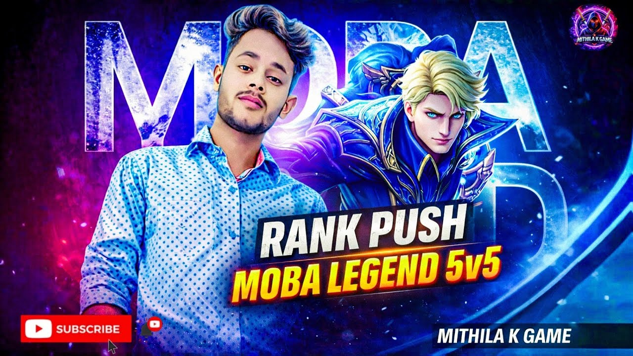 Raistar ke Sath || Moba Legend Gameplay || Rank Push ♥️ 
