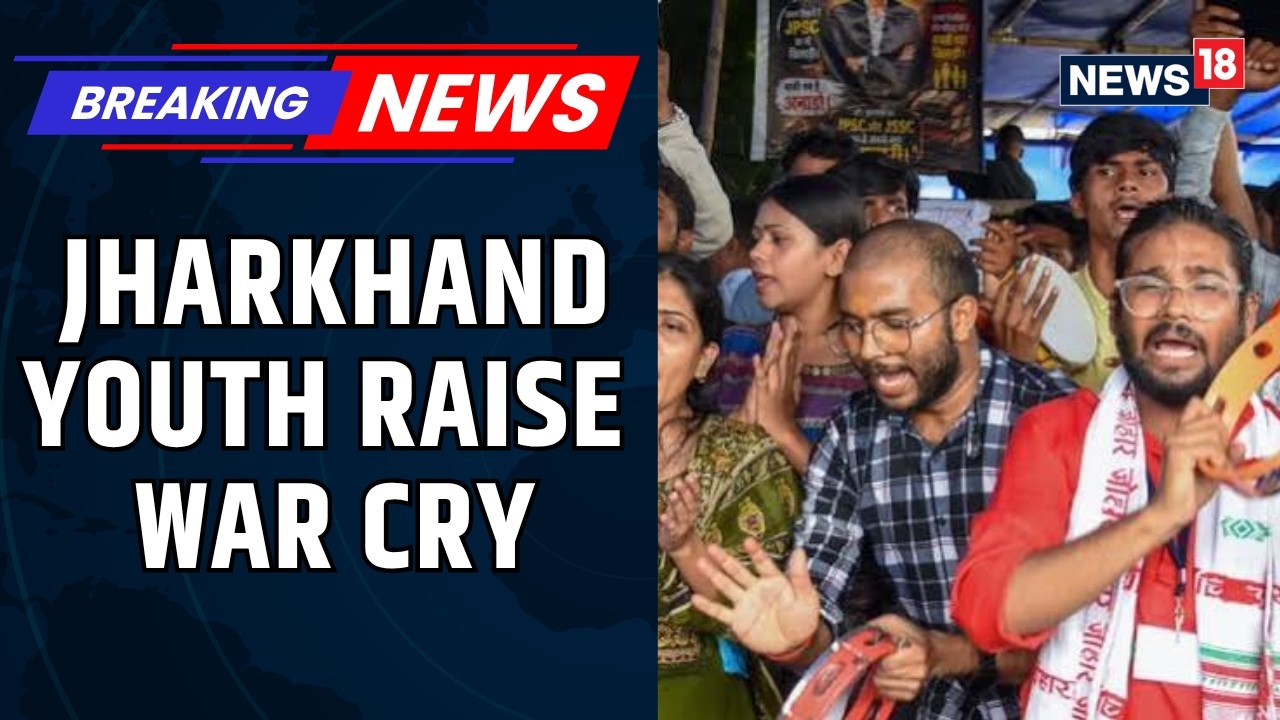 Jharkhand Job Crisis: Students Push Police Barricades Over CGL Exam, Recruitment Irregularities