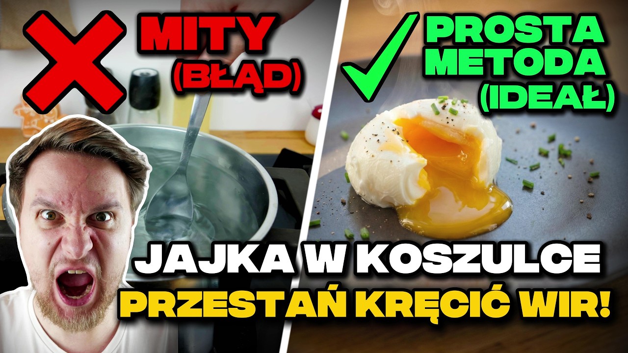 PRZESTAŃ kręcić wir! Idealne Jajka w Koszulce: Prościej się już nie da