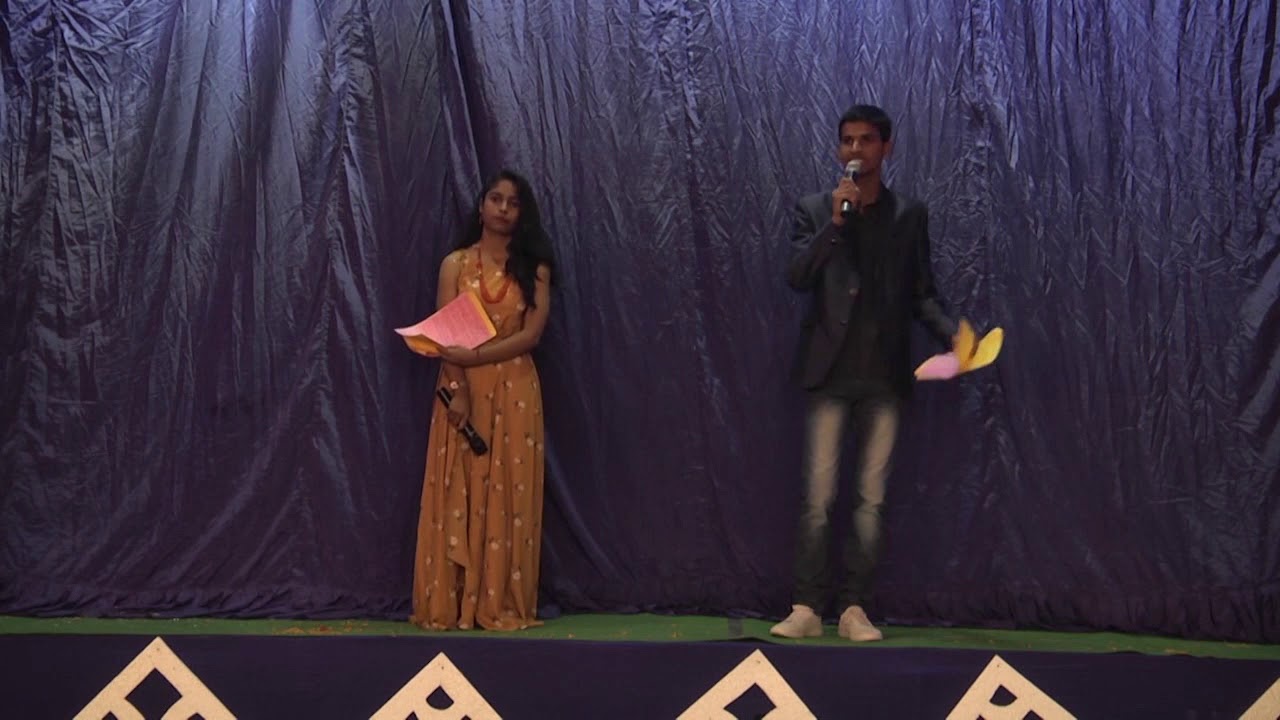 Beautiful anchoring in school (part 1 Fatehpur branch ) ANNUAL DAY