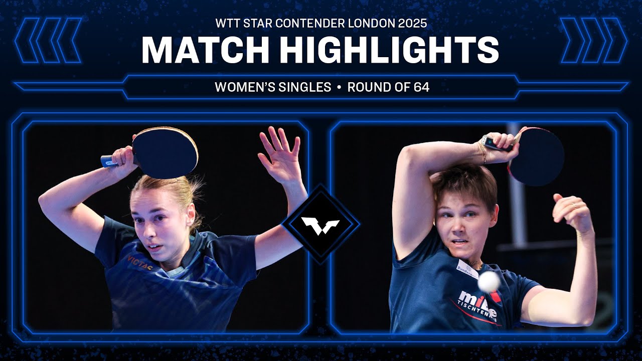 Linda Bergstrom vs Nina Mittelham | WS R64 | #WTTLondon 2025