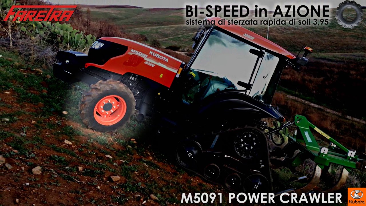 Kubota M5091 Power Crawler