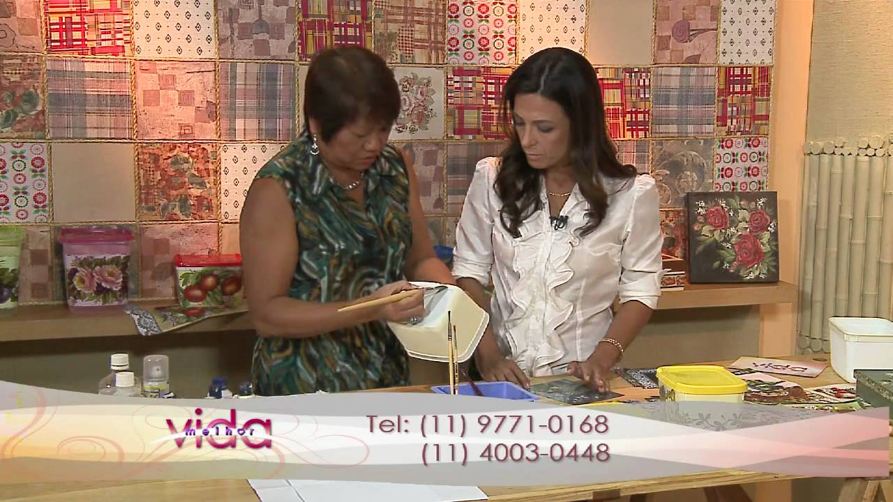 Vida Melhor - Artesanato: Mamiko ensina Guardanapos Artesanais