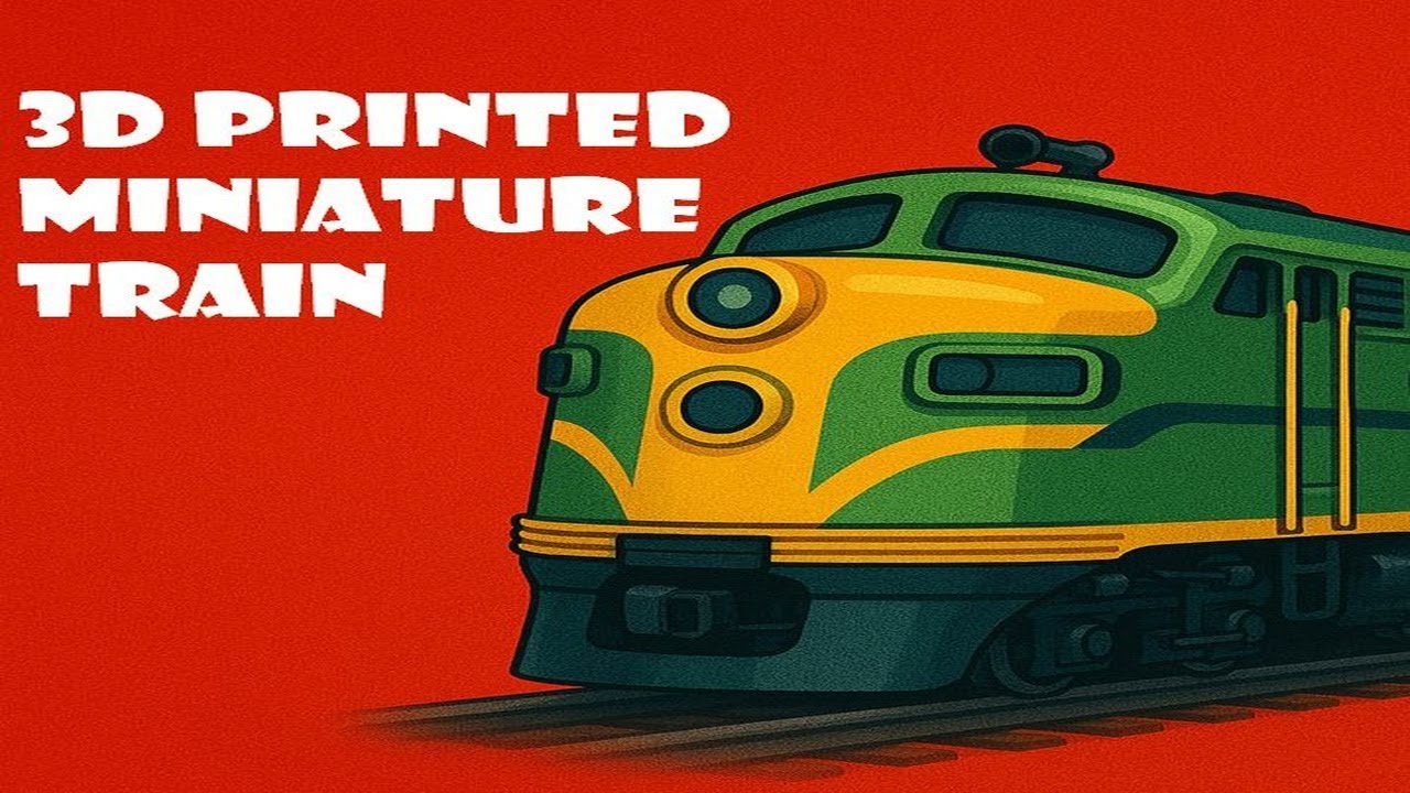 Building a 3D Printed Miniature Train