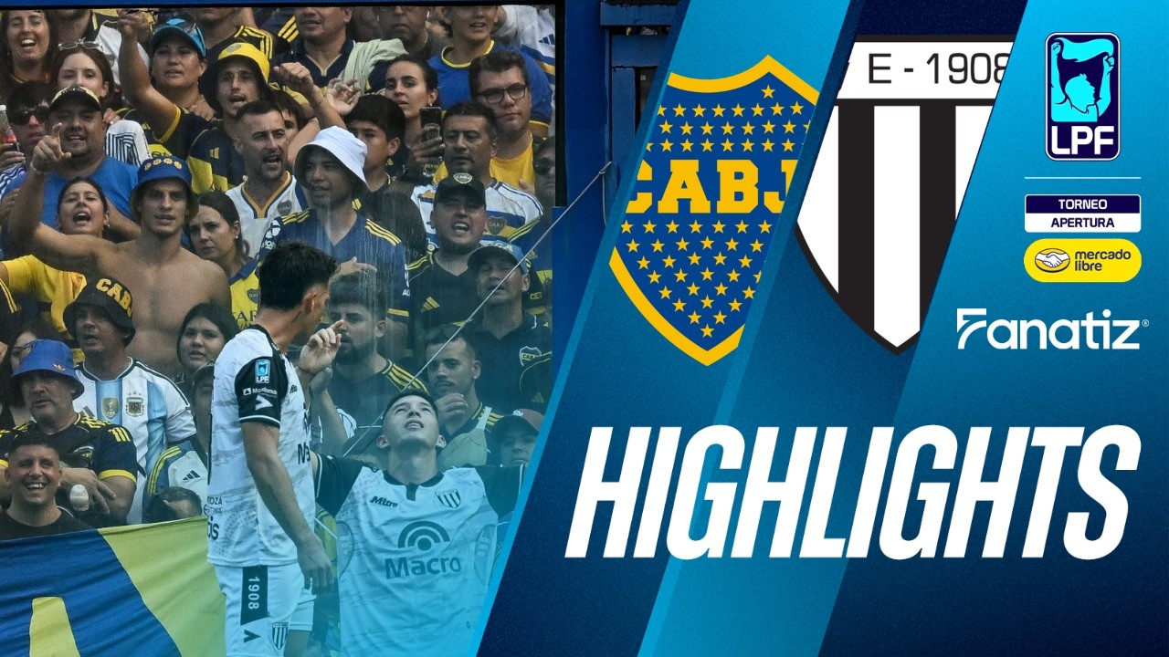 Boca Juniors 1 vs. 1 Gimnasia Mendoza - Game Highlights #torneoapertura2026