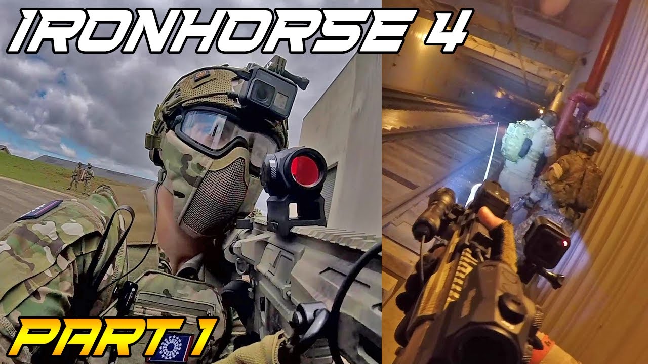 American Milsim IRONHORSE 4 | Raw Footage | Part 1