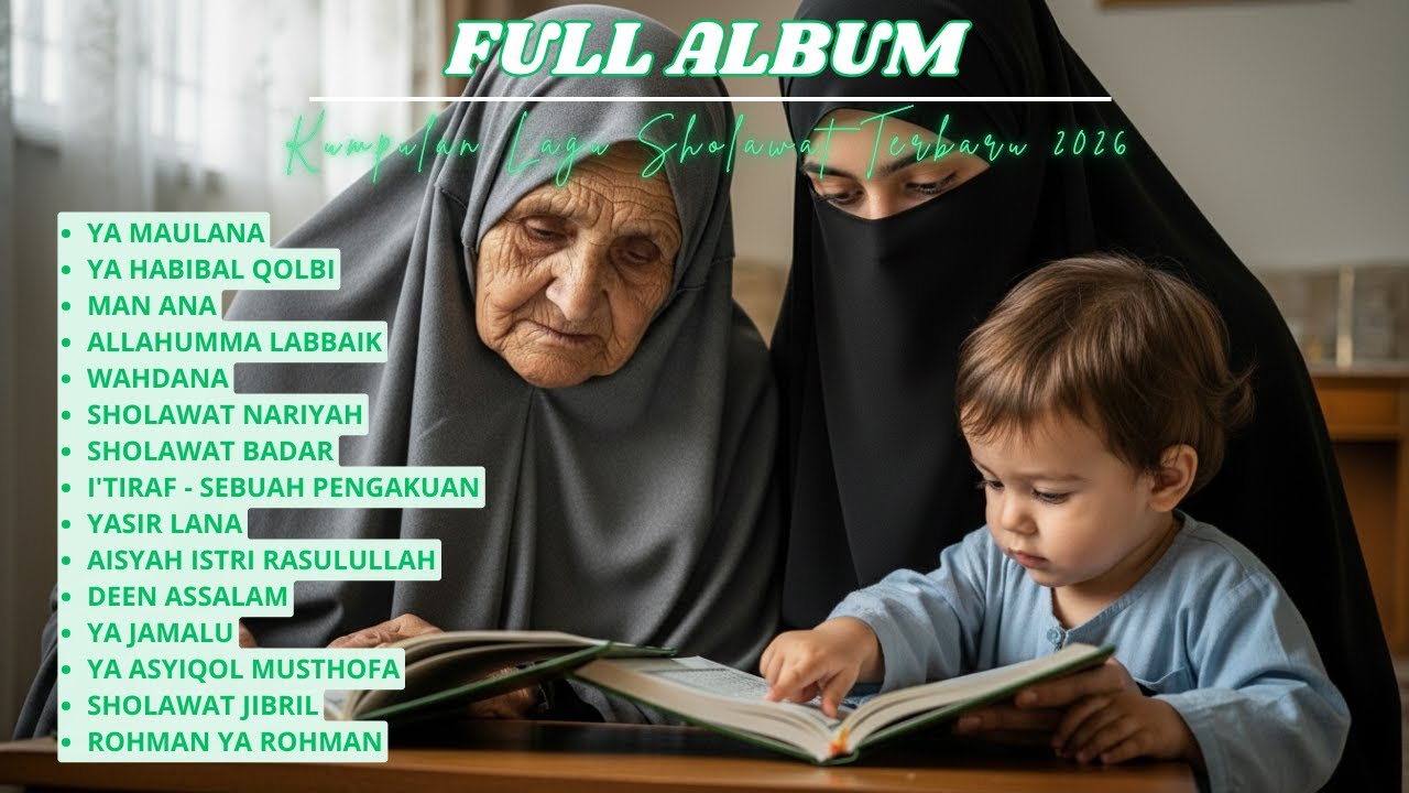 Pilihan Terbaik – Sholawat Nabi Cover Nissa Sabyan Terbaru 2026 | Full Lirik - SHOLAWAT JIBRIL