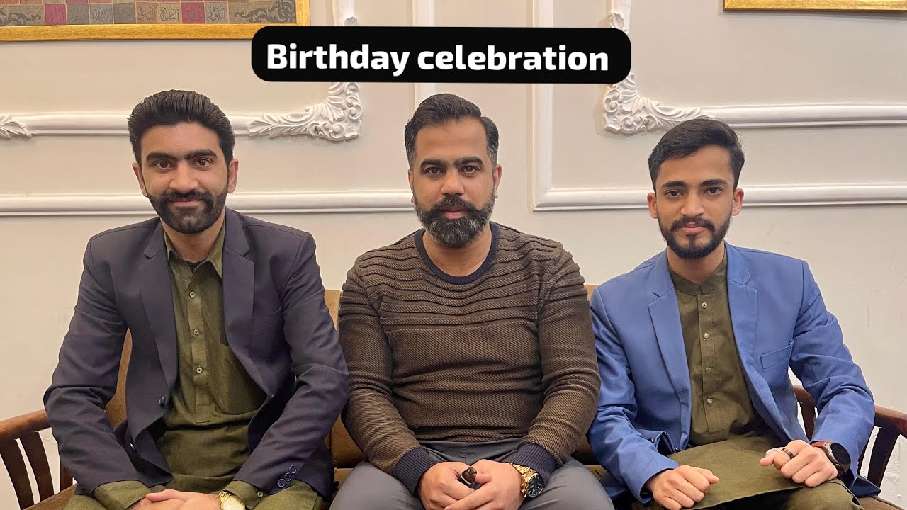 Yousaf Bhai ki Birthday celebration 🥳 