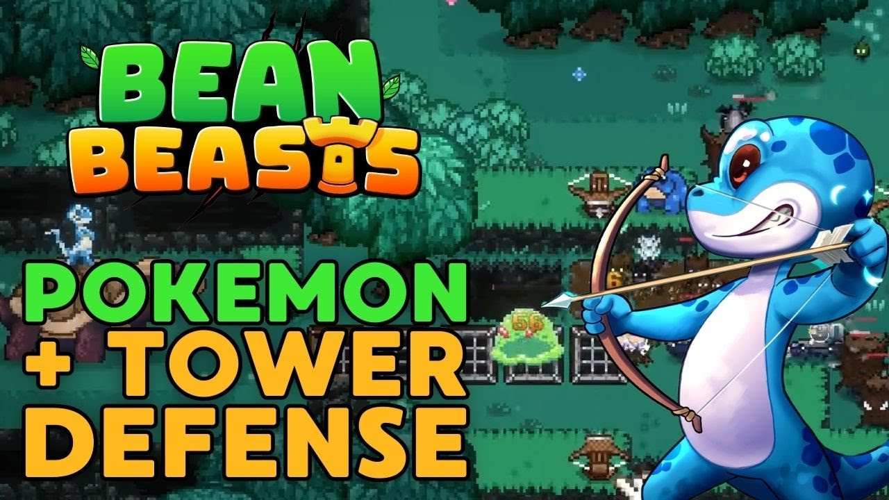 Bean Beasts | Pokemon Meets Tower Defense (1 Hour of Gameplay)