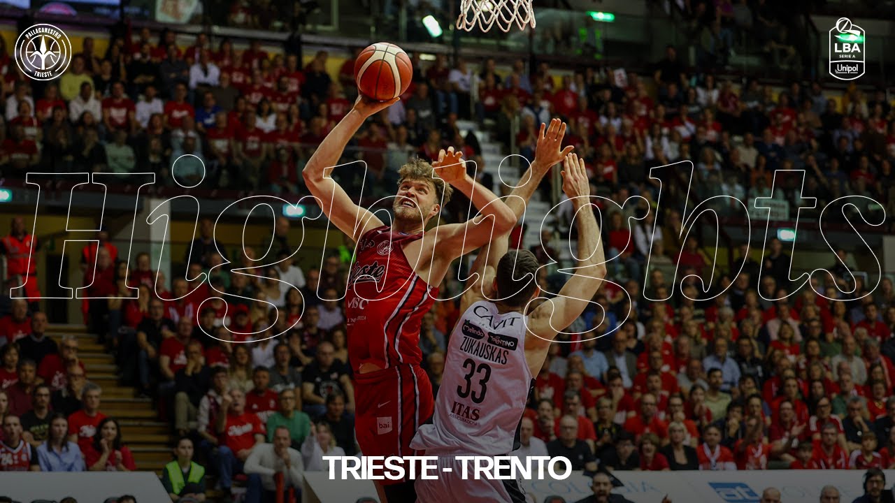 Pallacanestro Trieste - Aquila Basket Trento | 27a Giornata LBA 19.04.2025 | #highlights