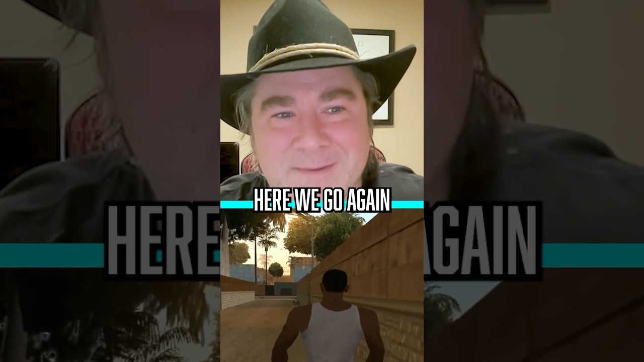 Arthur Morgan tries iconic video game lines 💀 #shorts