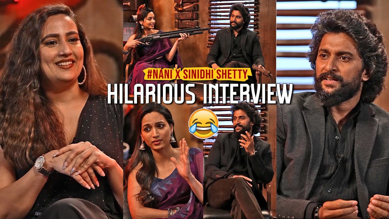 Nani & Srinidhi Shetty Hilarious Interview | #HIT3 | Anchor Manjusha | Mana TeluguCult