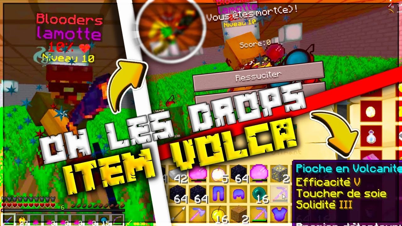 KFACTION V9 - ON DROP DES GENS ITEM VOLCA ? 😨😨😨 + CC's 1k Pb's