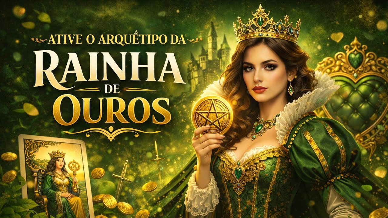 Ative o Arquétipo da Rainha de Ouros: Prosperidade, Confiança e Energia Feminina Abundante